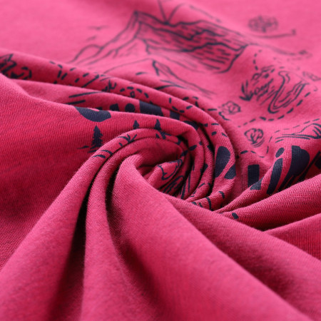 Tricou copii Alpine Pro Nogero Fuchsia