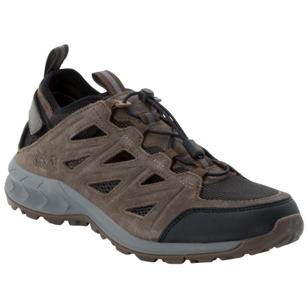 Încălțăminte turistică bărbați Jack Wolfskin Woodland 2 Hybrid Low M maro