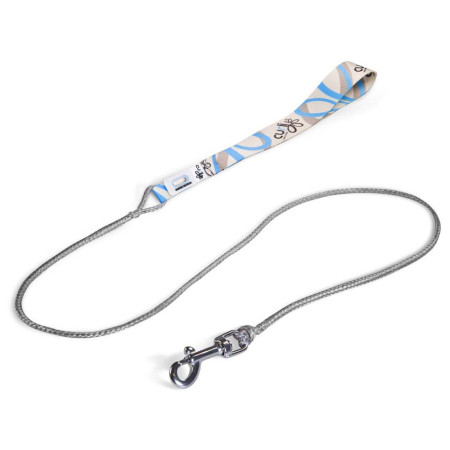 Lesă pentru câini Curli Ultra Strong Pocket Leash albastru/gri Grey/Blau
