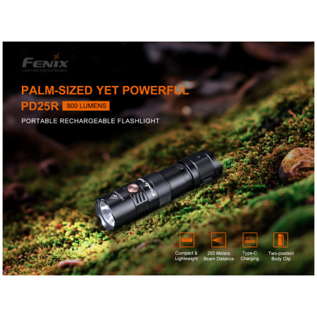 Lanternă Fenix PD25R