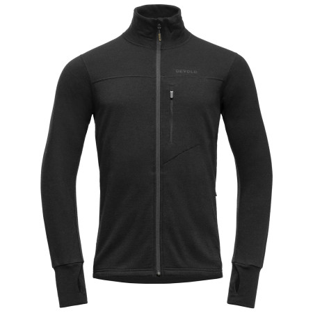 Geacă bărbați Devold Explorer Merino Jkt Man negru BLACK