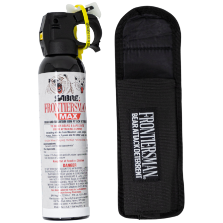 Spray Sabre Frontiersman Bear Spray With Belt Holster