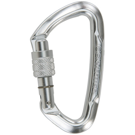 Carabinieră Skylotec Lime SG (screw gate) argintiu Silver
