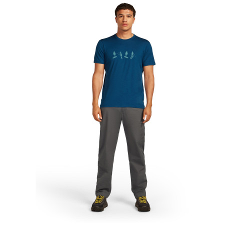 Tricou bărbați Icebreaker Men Merino 150 Tech Lite SS Tee Snow Day