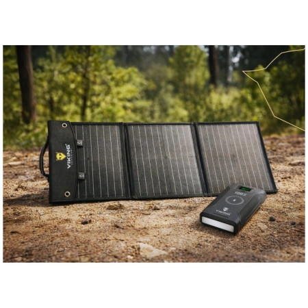 Set Viking Technology baterie externă Viking VIDAR II și panou solar Viking L60 PD