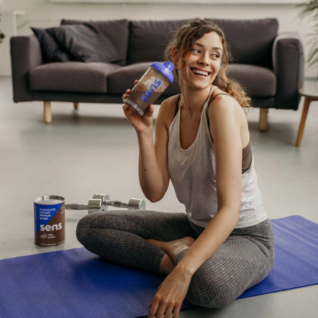 Protein drink Sens Protein shake blend ciocolată 455 g