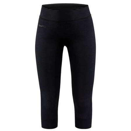 Colanți 3/4 femei Craft Core Dry Active Comfort negru