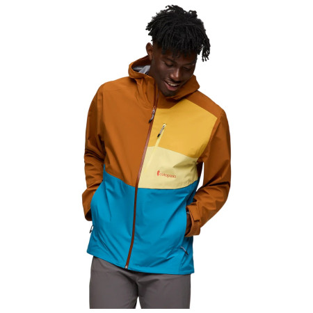 Geacă bărbați Cotopaxi Impermeo 3L Hooded Shell Jacket maro/albastru Sienna And Lake