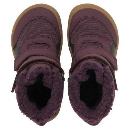 Încălțăminte de iarnă copii Viking Outdoor Footwear Spruce Barefoot Warm GTX 2V Wine