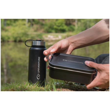 Cutie pentru mâncare LifeVenture Stainless Steel Mess Tin Container
