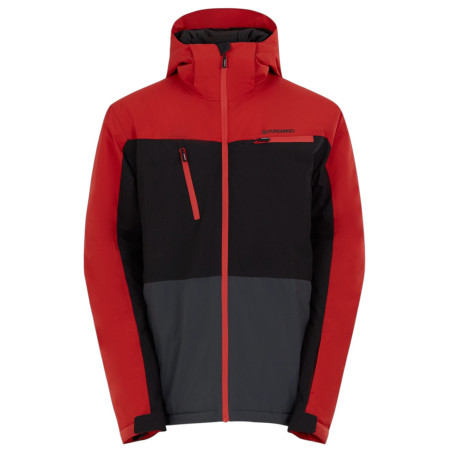 Geacă de schi bărbați Fundango Horatio Allmountain Jacket roșu/negru redorange