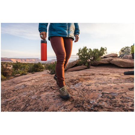 Sticlă oțel Klean Kanteen Wide w/Wide Loop Cap - brushed stainless 800 ml