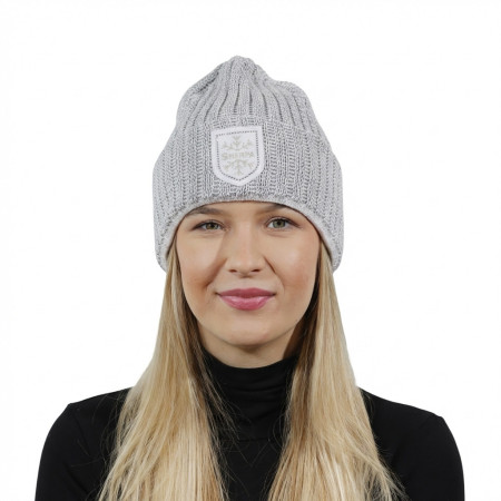Căciulă femei Sherpa Lucia gri deschis light grey 19220/20843