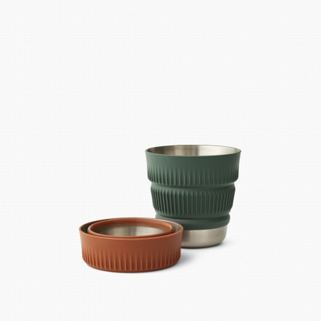 Cană pliantă Sea to Summit Detour Stainless Steel Collapsible Mug