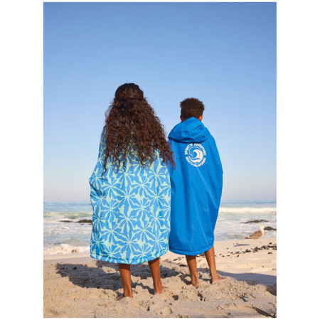 Geacă lungă impermeabilă Regatta Junior Waterproof Changing Robe SBluFlPiLem