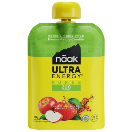 Mâncare pentru călătorii Näak Apple & Maple Syrup - Näak Ultra Energy™ Purée (90g)
