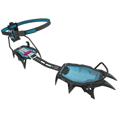 Colțari Blue Ice Griffin 12 negru/albastru Black