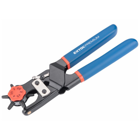 Clește Extol děrovací kovové, 2-4,5mm albastru blue