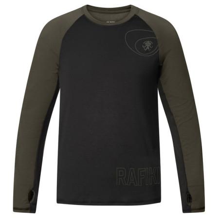 Tricou bărbați Rafiki Zenith M negru/verde raven/tarmac