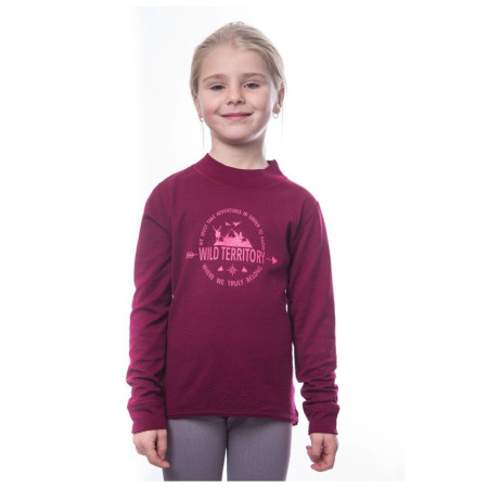 Tricou funcțional copii Sensor Merino DF Territory