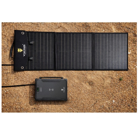 Set Viking Technology baterie externă Viking VIDAR III și panou solar Viking L60 PD
