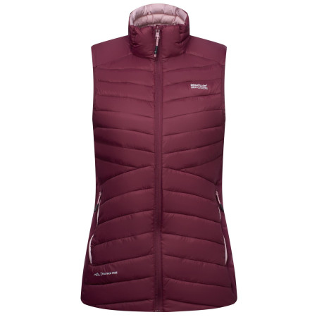 Vestă femei Regatta Womens Leedre Hybrid B/W roșu Fig