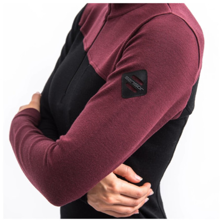 Hanorac funcțional de damă Sensor Merino Extreme Up zip