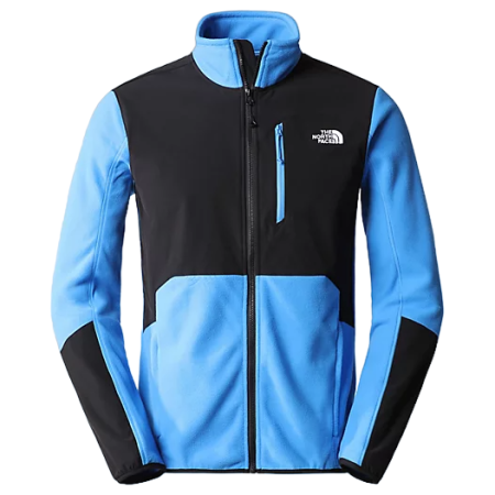 Hanorac bărbați The North Face M Glacier Pro Full Zip albastru
