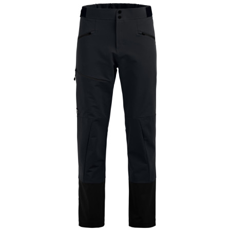 Pantaloni softshell bărbați Ortovox Ortler Softshell Pants negru Black Raven