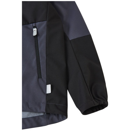 Geacă softshell copii Reima Verraton Soft black