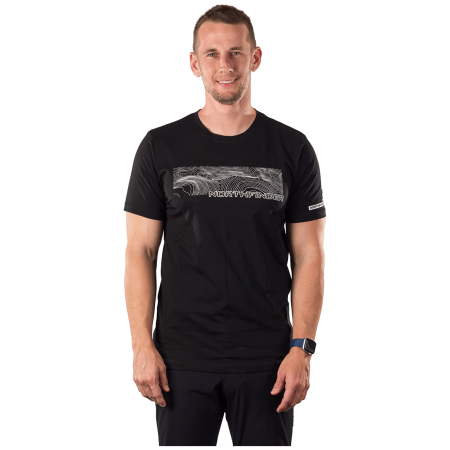 Tricou bărbați Northfinder Amad negru čierna