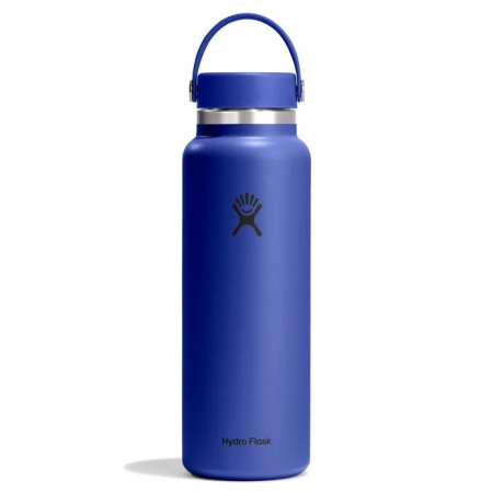 Termos Hydro Flask 40 Oz Wide Flex Cap albastru Capri Blue