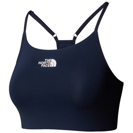 Bustieră The North Face W Flex Bra albastru închis Summit Navy