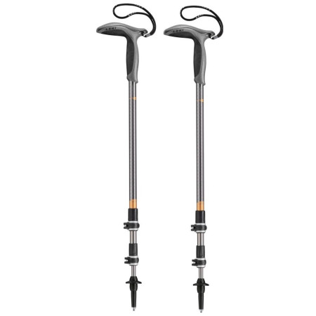 Bețe de trekking Leki Poles Wanderfreund Makalu negru gunmetal-copper