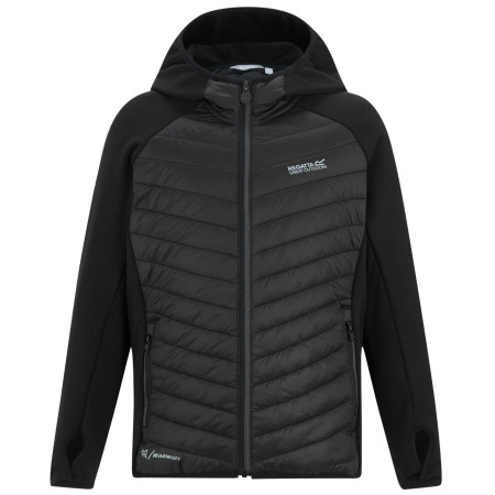Geacă copii Regatta Junior Andreson Hybrid Black/Sealgr negru/gri Black/Sealgr
