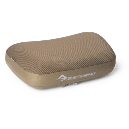 Pernă de voiaj Sea to Summit Aeros Premium Pillow - Large maro dechis Burnt Olive