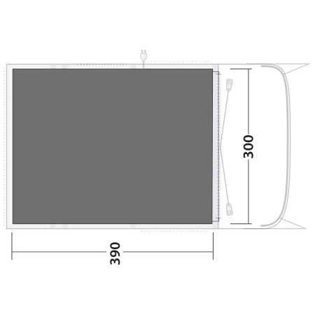 Folie sub cort Outwell Footprint Flagstaff / Nashville / Monterey 5 Air