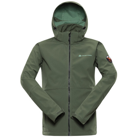 Geacă softshell bărbați Alpine Pro Merom verde