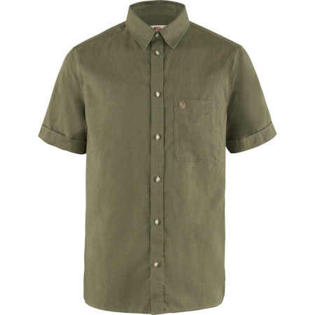 Cămașă bărbați Fjällräven Övik Travel Shirt SS M verde