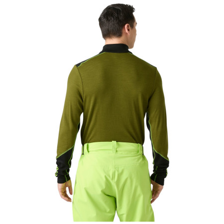 Tricou funcțional bărbați Helly Hansen Lifa Merino Midweight 1/2 Zip