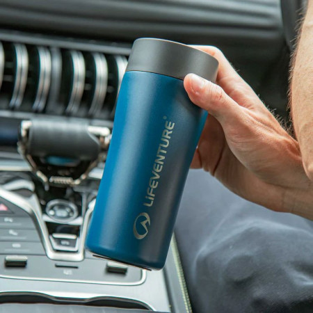 Cană termică LifeVenture One Touch Thermal Mug 350 ml