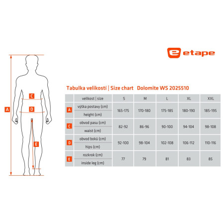 Pantaloni bărbați Etape Dolomite 2.0
