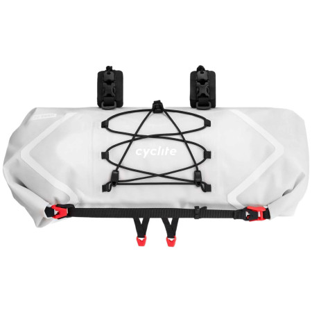 Geantă pentru ghidon Cyclite Handle Bar Roll Bag / 02 gri deschis light grey