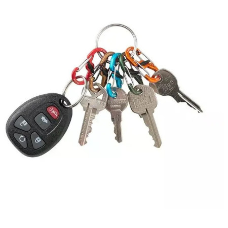 Breloc Nite Ize KeyRing Locker Aluminum 5 S-Biner