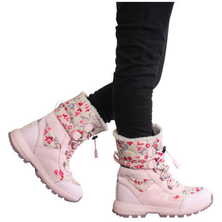 Încălțăminte de iarnă copii Helly Hansen Jk Silverton Boot Ht Pinkshake Aop
