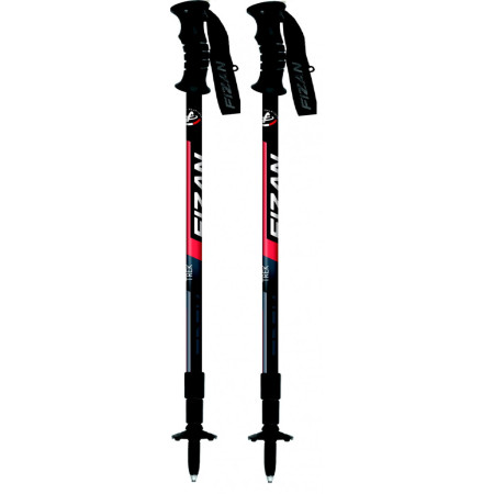 Bețe de trekking Fizan Trek roșu