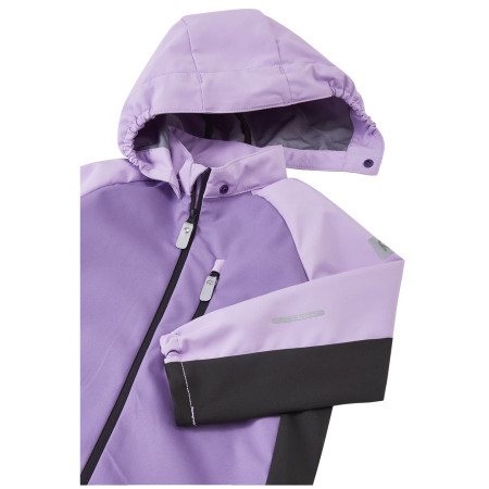 Geacă softshell copii Reima Temppu Misty Violet