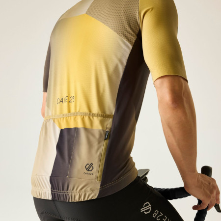 Tricou de ciclism bărbați Dare 2b Lightning Short Sleeve Printed Jersey