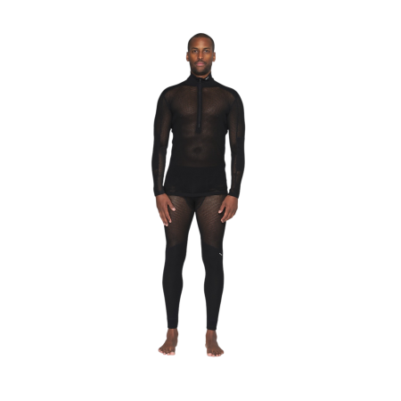 Tricou funcțional bărbați Devold Wool Mesh Pro Zip Neck Man