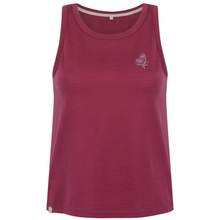 Top femei MOOA Merino Lyolite Edelweiss 150 roz dark pink
